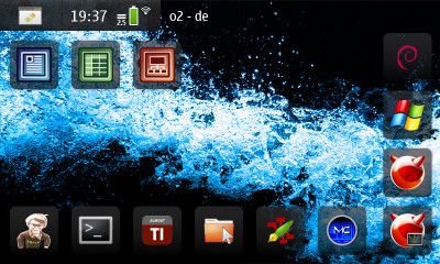 Maemo desktop on my Nokia N900.