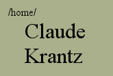 Home page of Claude Krantz
